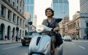 The Iconic Chetak Is Back to Give the Modern Woman Seamless Mobility