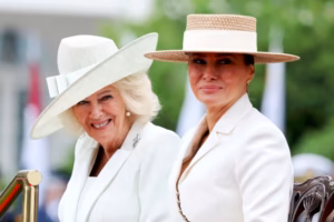 The Epitome of Elegance in State Visits - Melania Trump and Queen Camilla show Impeccable Style