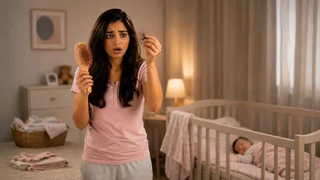 Postpartum Hair Loss: Why Am I Losing So Much Hair After Having a Baby?