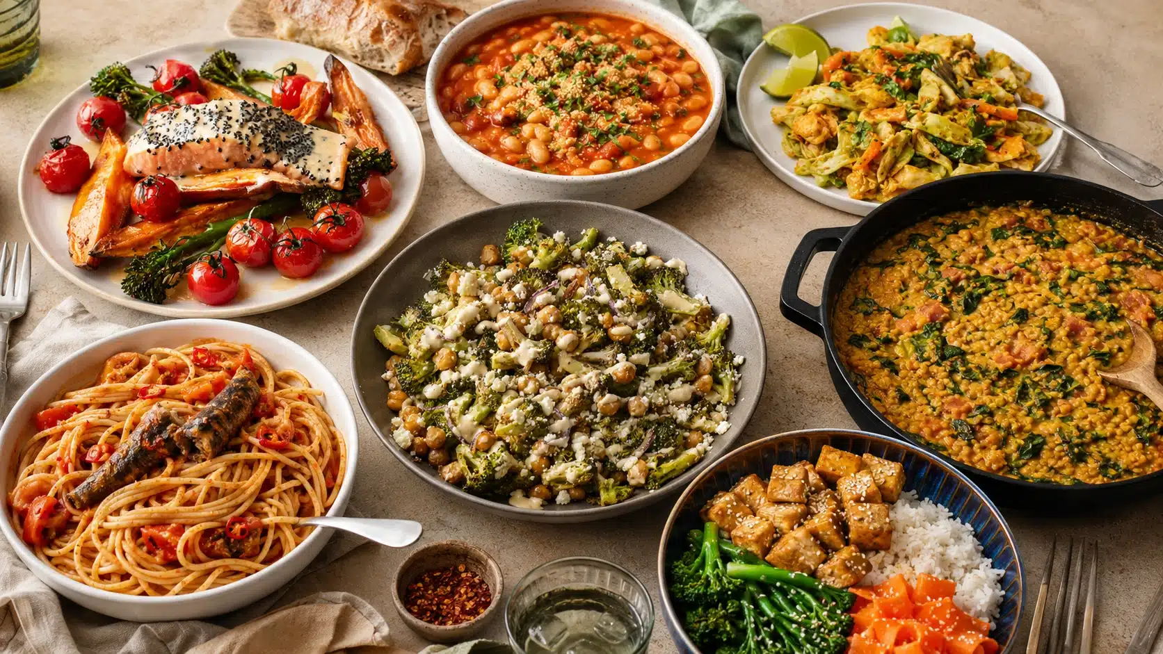 Calcium-Rich Dinners for Women Over 50: 7 Easy Milk-Free Meals